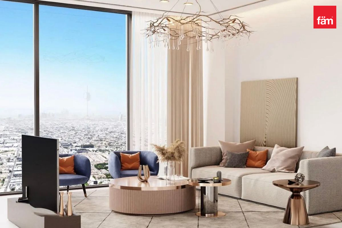 Средний этаж | Сдача скоро | вид на Al Habtoor City — 2