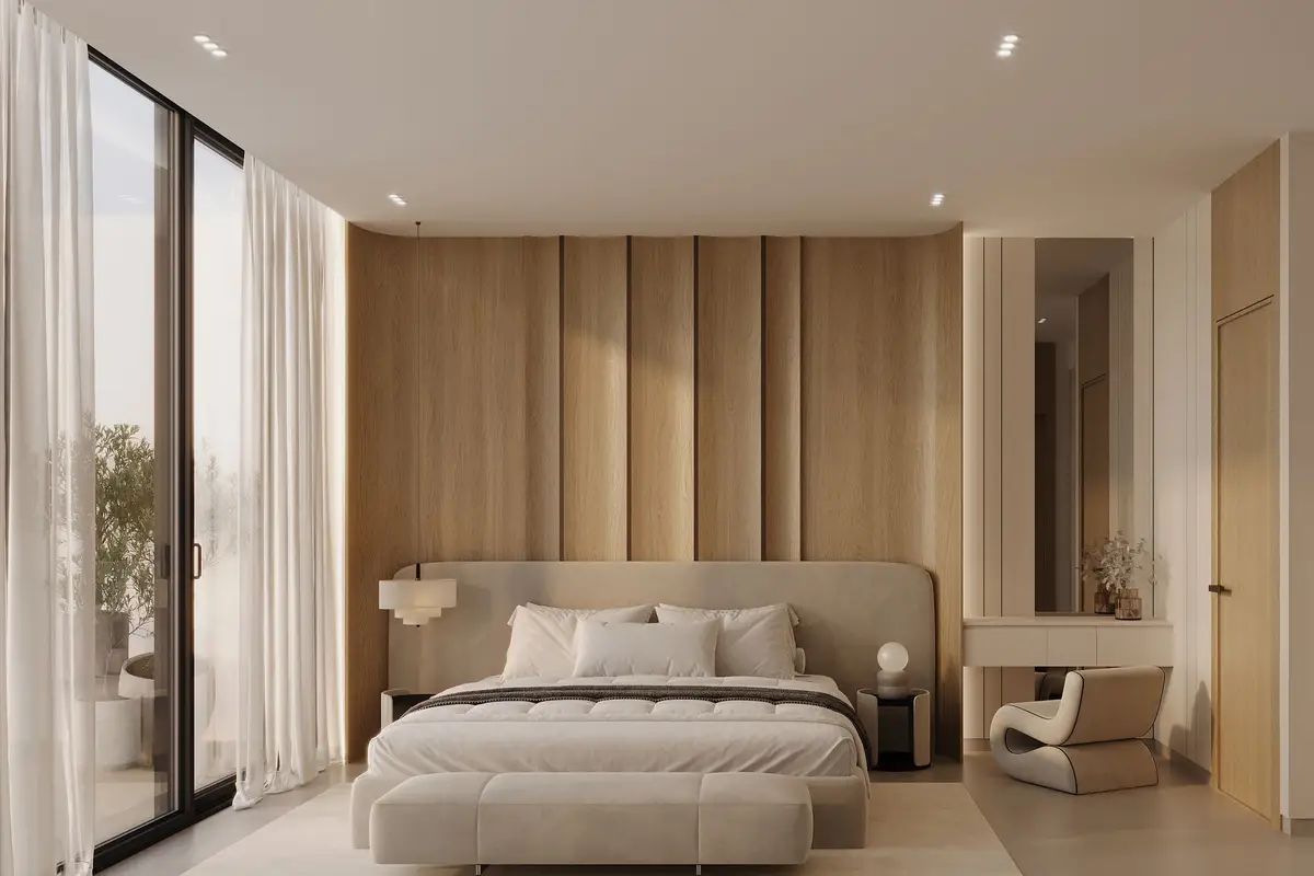 Вид на стадион Крикета и марину | Высокий этаж | 2BHK — 5
