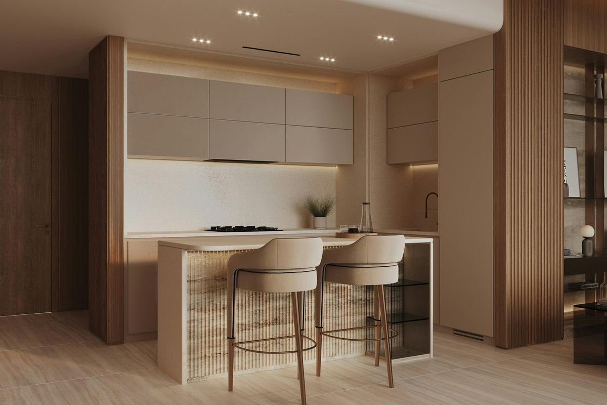 Редкая большая 2br | Большая терраса | Вид на amenity — 3