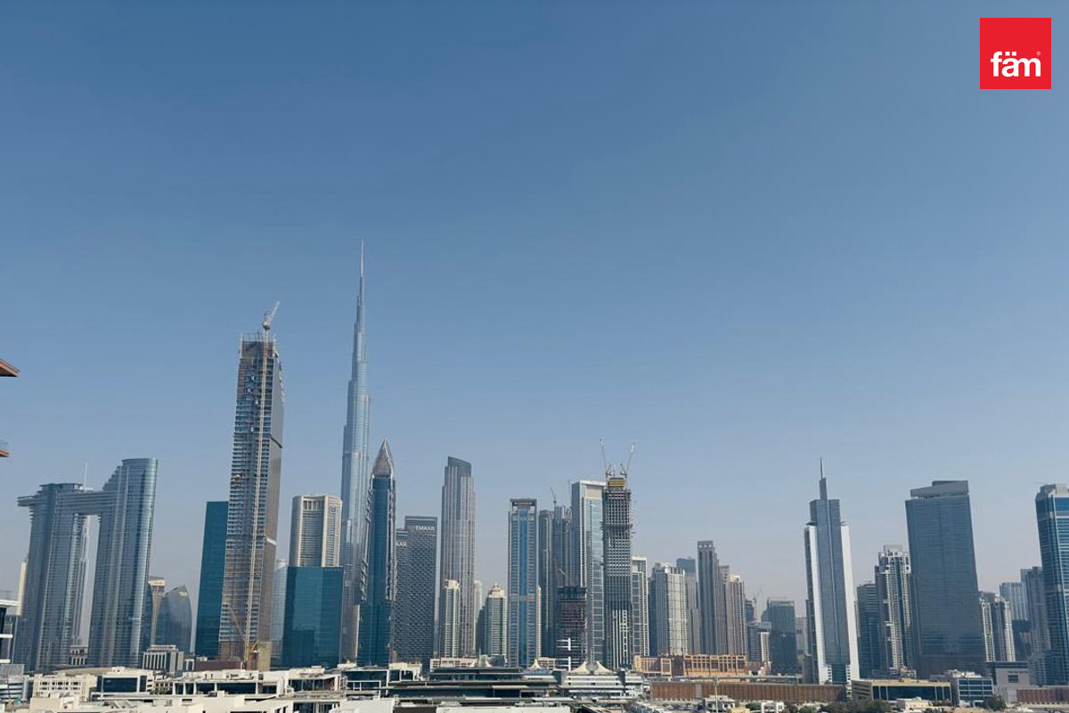 Burj Khalifa View, высокий этаж, новостройка