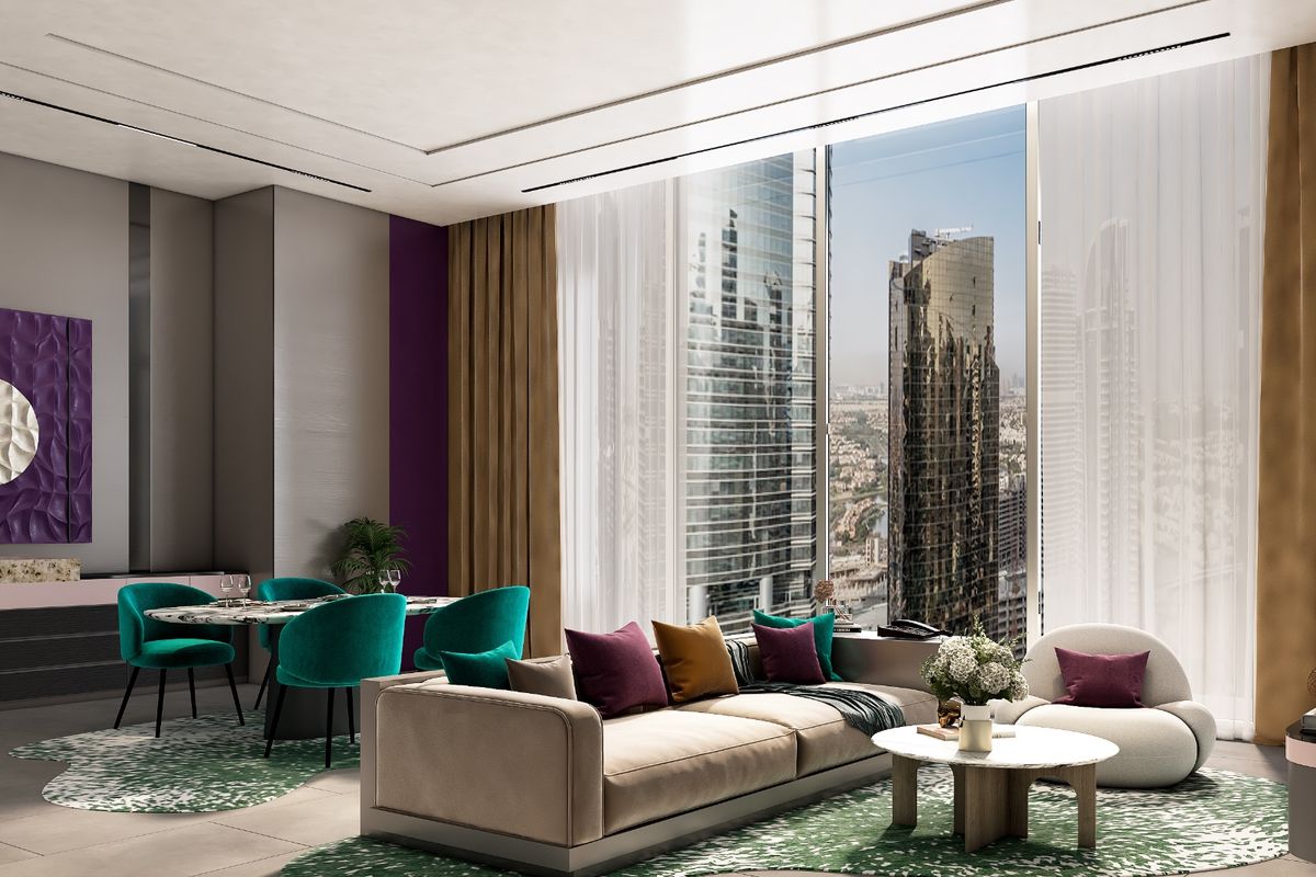 Люкс апартамент | 2BHK+Maid | Близко к метро — 3