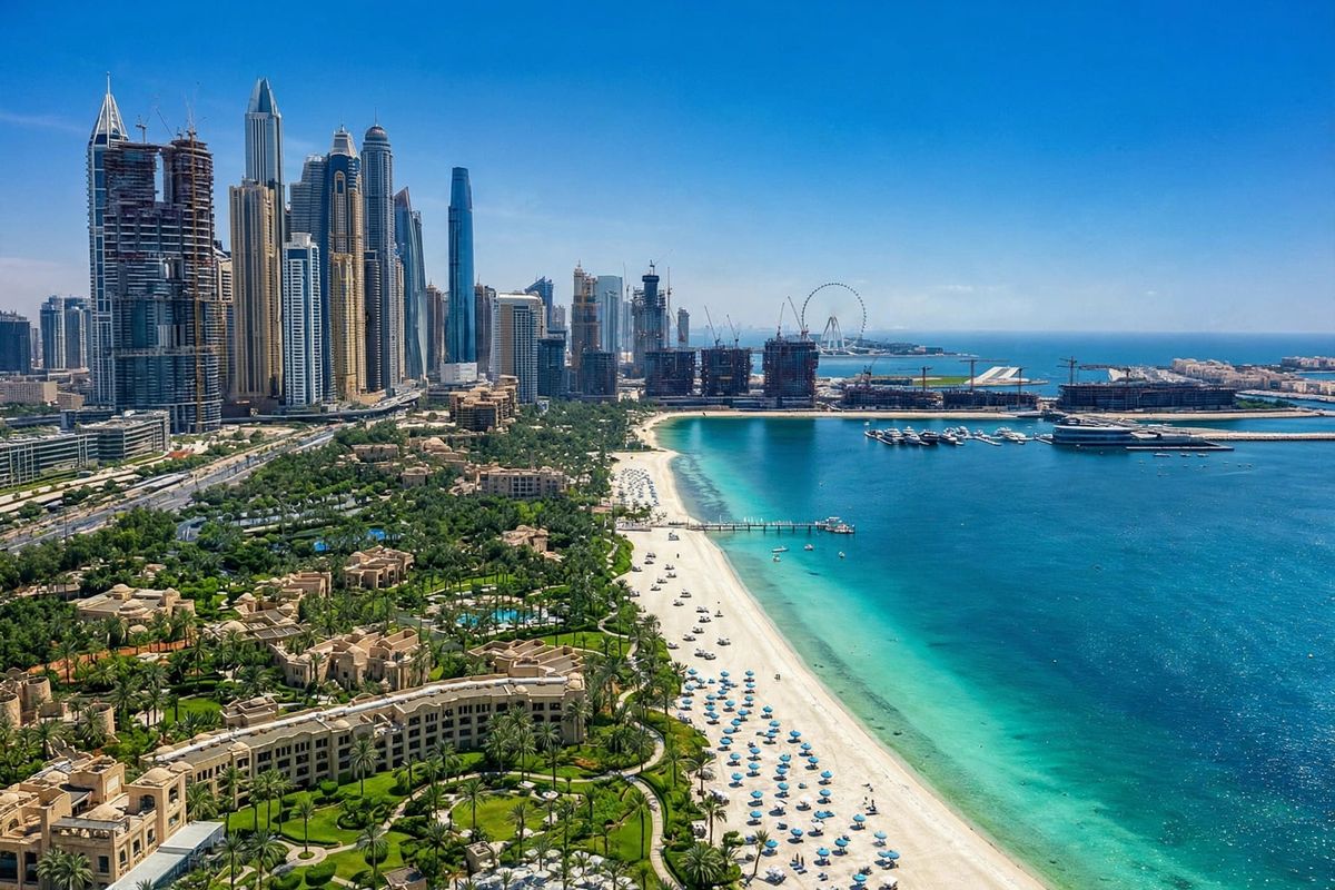 Вид на Ain Dubai | 13 Series | Люкс апартамент | Комната для прислуги