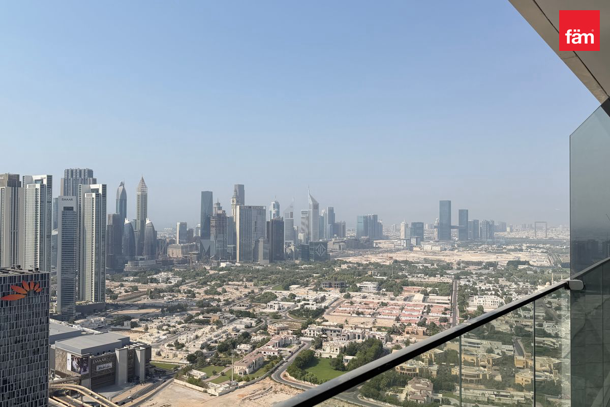Свободна | Высокий этаж | Вид на Burj Khalifa