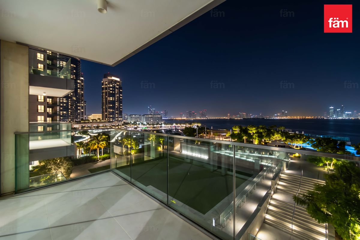Сдана в аренду | Полный вид на Creek и Бурж Халифа