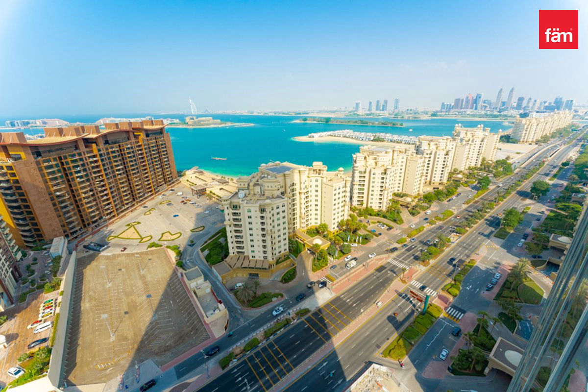 Студия с видом на город на высоком этаже | Palm Tower — 2