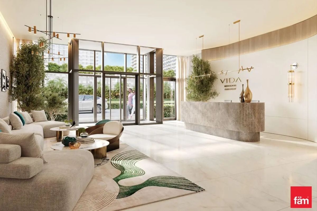 Вид на бассейн | Premium | Vida Residence — 3