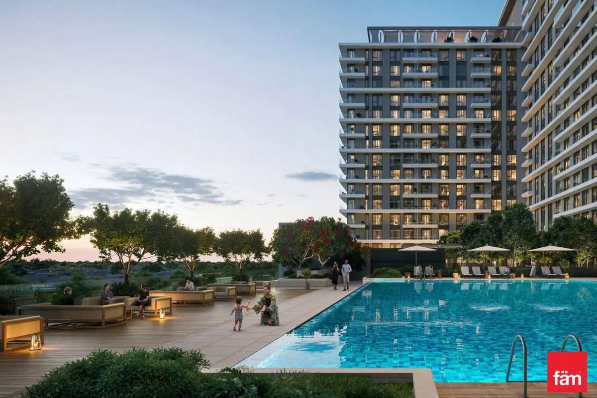 Вид на бассейн | Premium | Vida Residence — 4