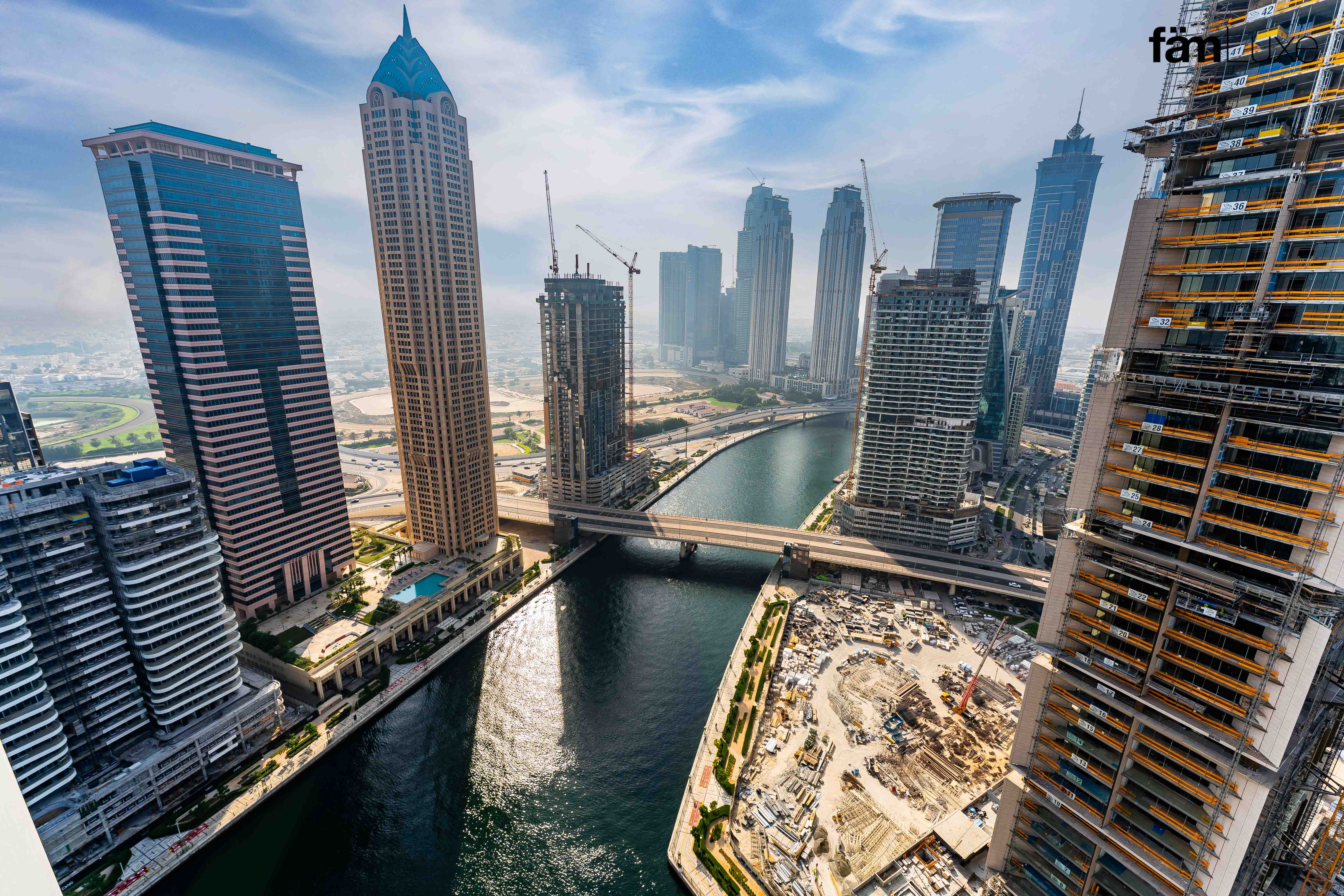 Пентхаус | Jumeirah Living | Вид на канал