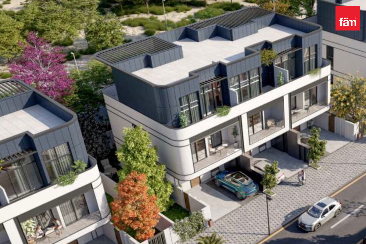 Угловой таунхаус 3br, Type A, G+2 — 5