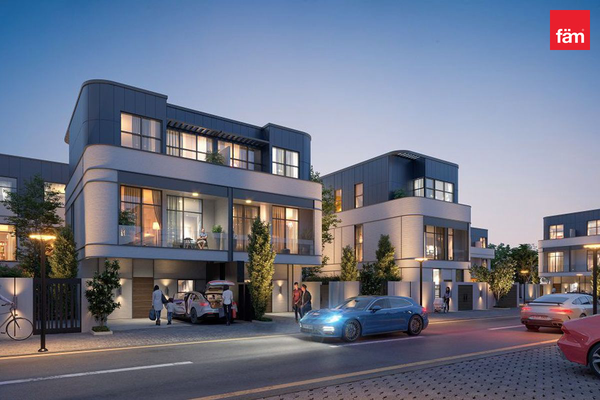 Угловой таунхаус 3br, Type A, G+2